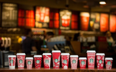 Web Coolness: The new Starbucks holiday cups, a single-serving cookie recipe, and bath powder that smells like ramen.