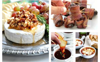 3-ingredient appetizer recipes for an easy, last minute, or (ahem) just plain lazy New Year’s Eve spread.