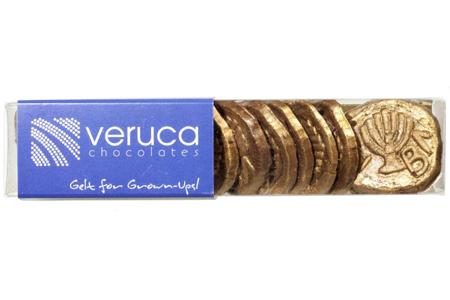 Veruca gourmet chocolate gelt: hostess gifts for the holidays