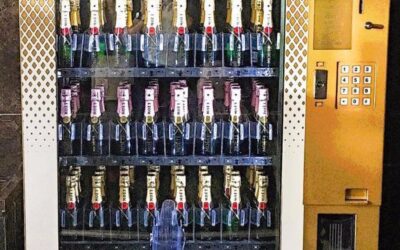 Web Coolness: Champagne vending machines, a smart oven you control with an app, and what other countries think of as “American food.”