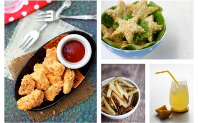 Copycat kids meal recipes: Healthy chicken nuggets, easy homemade french fries, and DIY all natural soda.