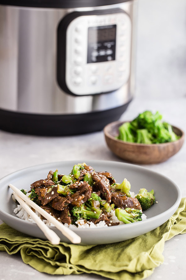 Best beginner Instant Pot recipes we've tried: Beef and Broccoli at Pressure Cooking Today