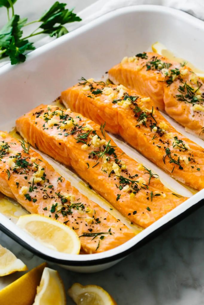 Cool Mom Eats Weekly Meal Plan: Baked-Salmon from Downshiftology