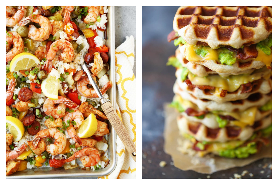 Next week’s meal plan: 5 easy recipes for the week ahead, from sheet pan Jambalaya to waffles like you’ve never seen before