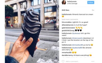 Move over, unicorns. Goth food is Instagram’s latest obsession.