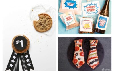 10 Father’s Day food gifts the kids can help make: From a simple superdad lunch to an easy cookie medal for your #1 dad.