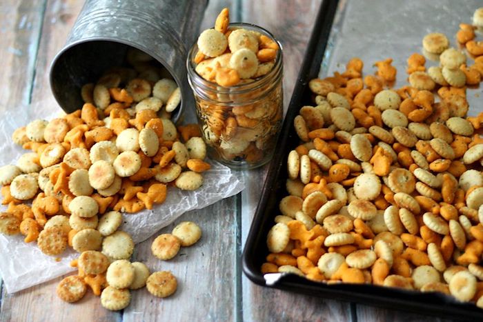 Best travel snack recipes: Ranch Goldfish Mix at Life with the Crust Off