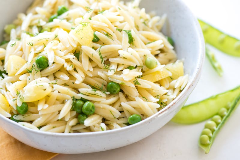 Make-ahead school lunch recipes you can store in the freezer: Orzo with Preserved Lemon, Dill and Peas | The Kitchn