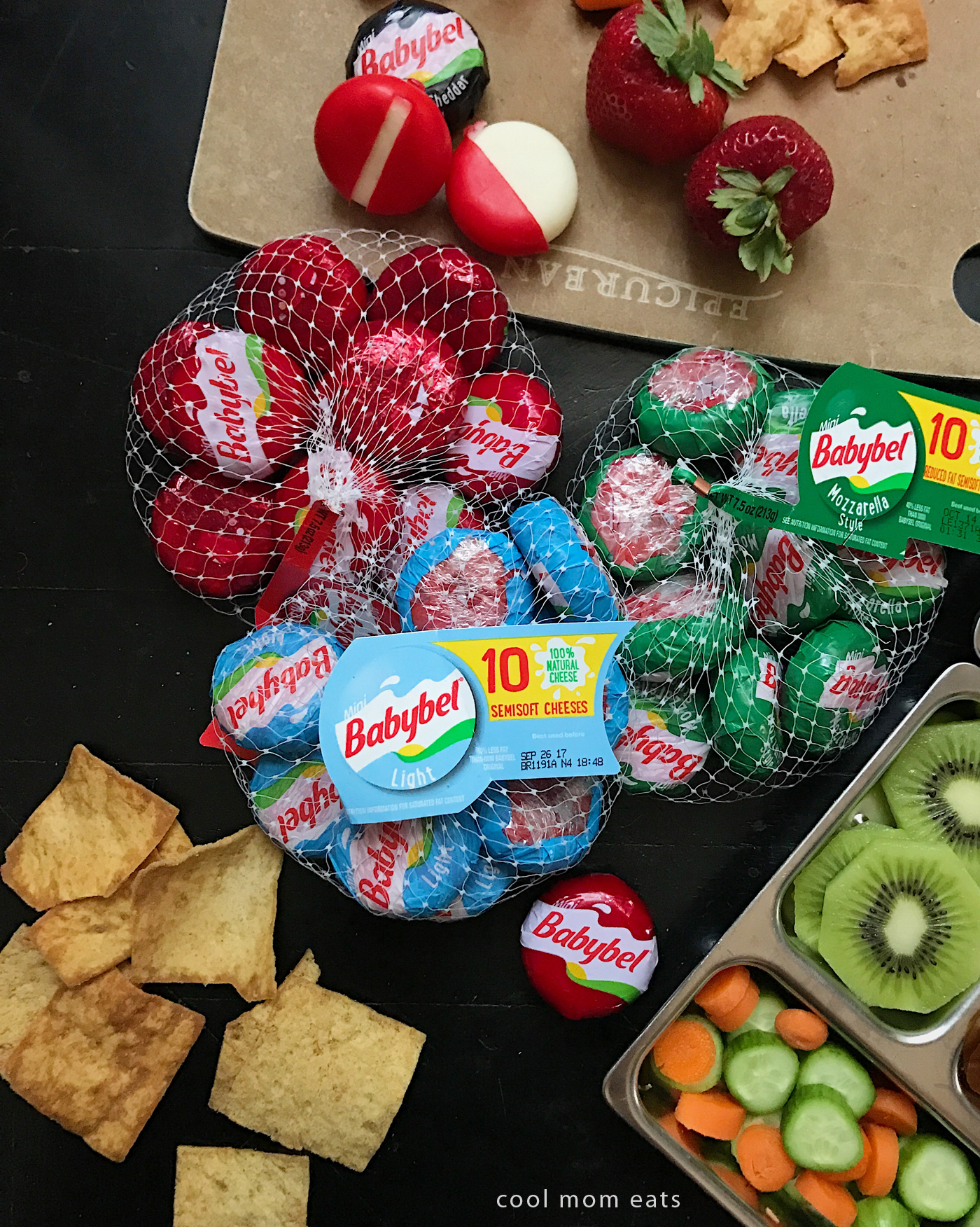 Fun lunchbox ideas to make school lunch more interesting for the kids -- and you too! -- with Mini Babybel | Cool Mom Eats [sponsor]