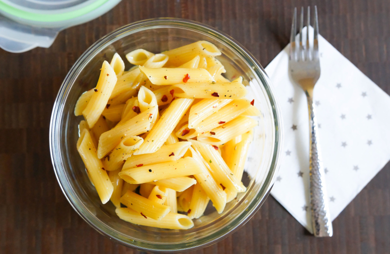 How to use leftover pasta for school lunch: Make this Lunchbox Pasta at Pioneer Woman -- it takes 4 minutes, max!