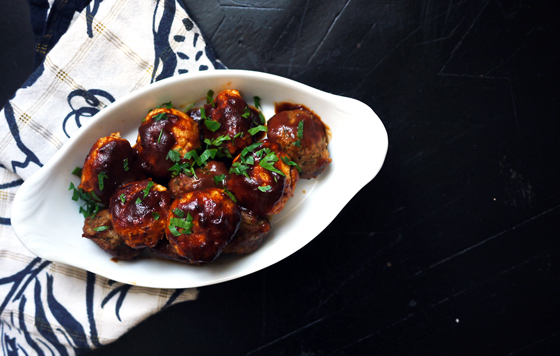 Cool Mom Eats weekly meal plan: BBQ Chicken Meatballs | One Hungry Mama
