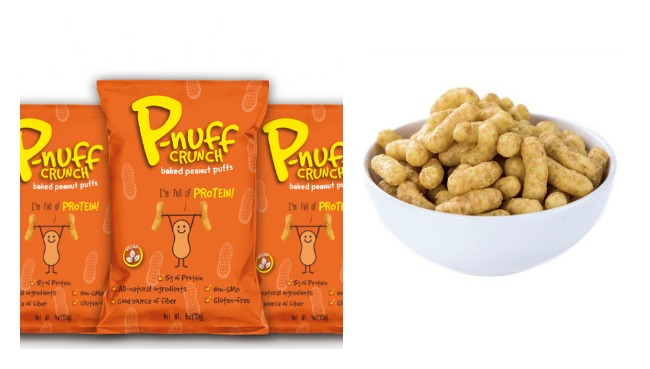P-nuff Crunch puffs are great high protein snacks that you can pick up at the store for an easy hit of long-lasting energy | Cool Mom Eats