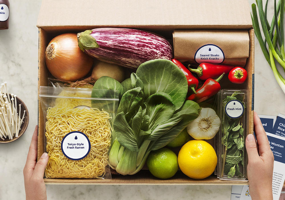 Every meal kit delivery service compared: Blue Apron's delivery box | Cool Mom Eats