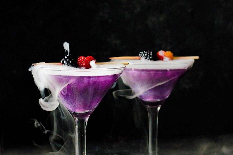 Skinny Halloween Cocktails: Witch's Heart at The Flavor Bender