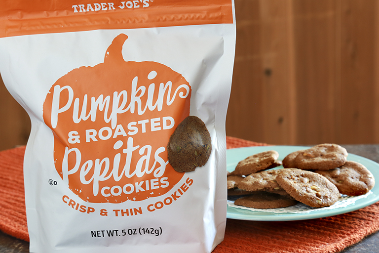 Our favorite new Trader Joe's products October 2017: Pumpkin Pepitas Cookies | Cool Mom Eats