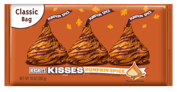 All the new halloween candy that you have to try for Halloween 2017! Pumpkin Spice Kisses | Cool Mom Eats