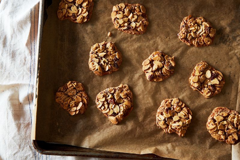 Best holiday cookies for people who don't love to bake: 3-ingredient Almond Crackle Cookies | Food52 (Photo by James Ransom) 