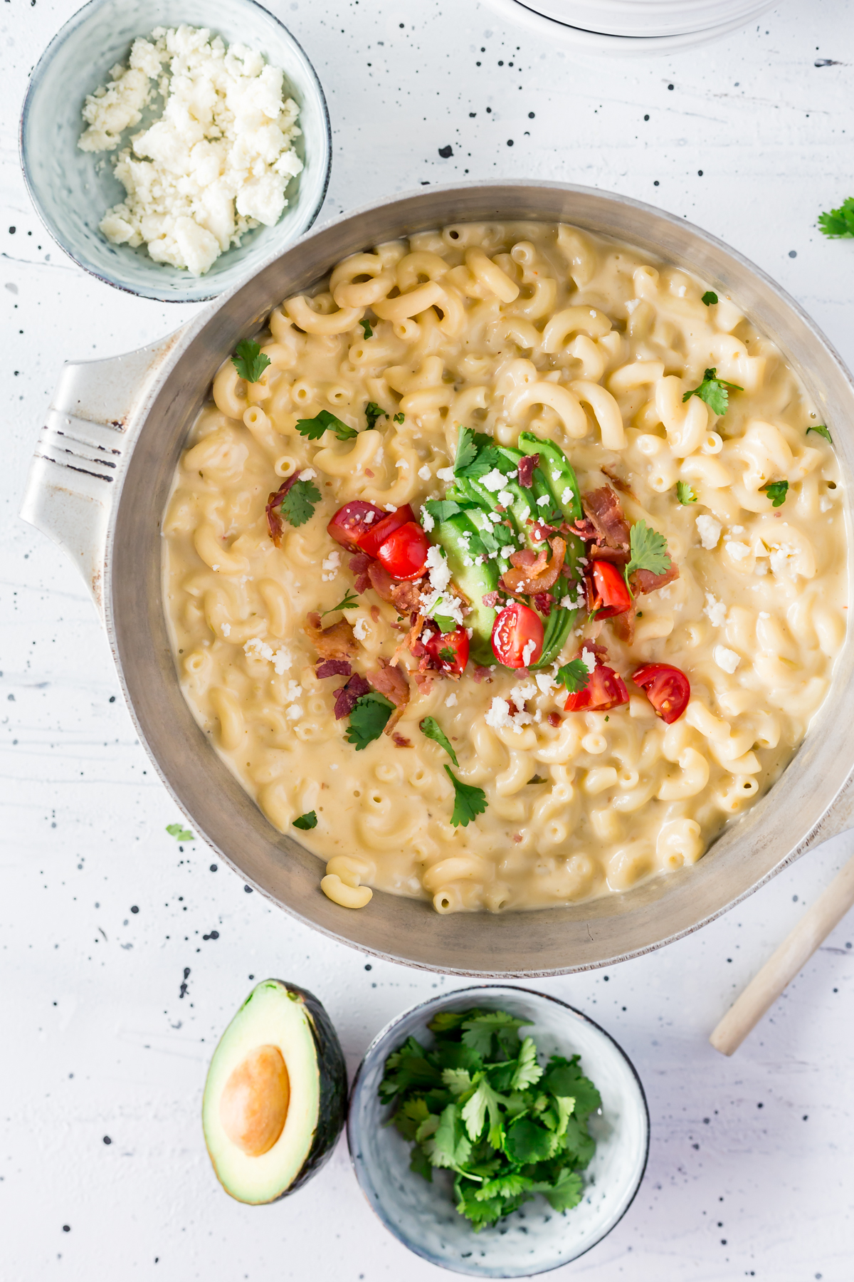 Cool Mom Eats weekly meal plan: Salsa Verde Mac and Cheese | A Simple Pantry 