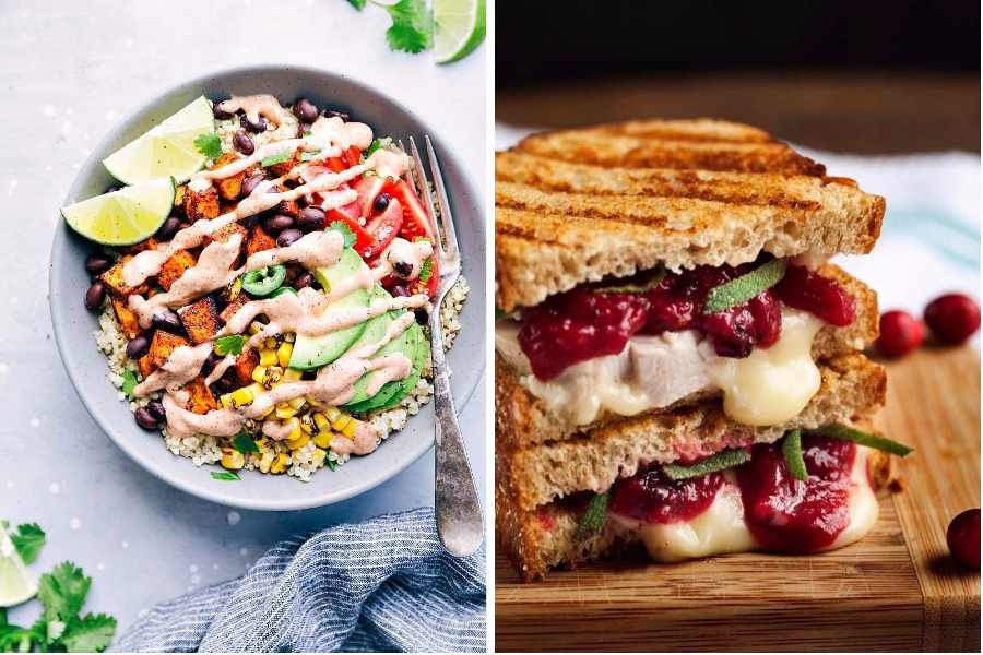 Next week’s meal plan: 5 easy recipes for the week ahead, from a quick #MeatlessMonday bowl to the perfect Thanksgiving leftovers sandwich.