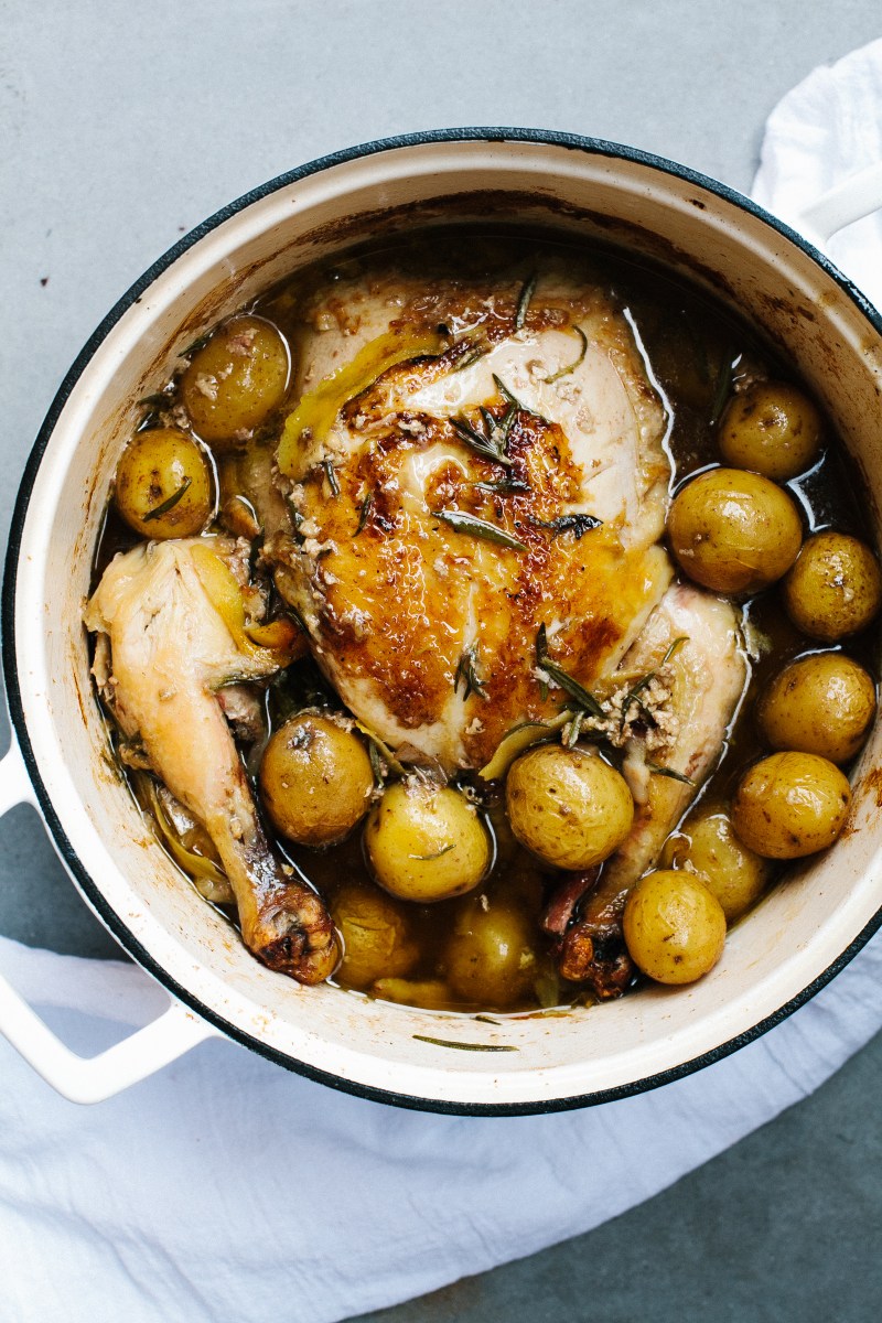 Cool Mom Eats weekly meal plan: Chicken Braised in Milk at Not Without Salt