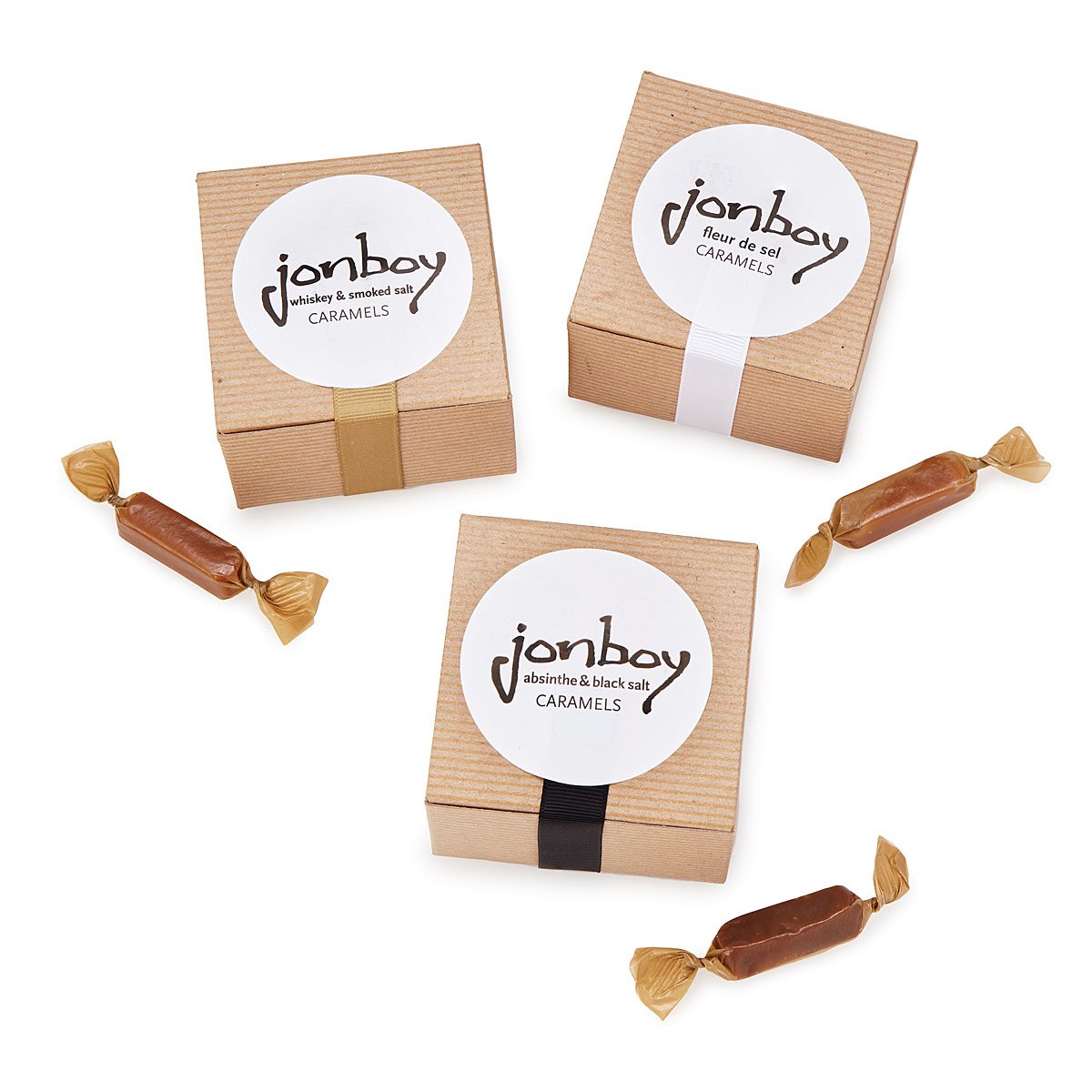 Gourmet stocking stuffers: Boozy Caramels by Jonboy at Uncomon Goods | Cool Mom Eats holiday gift guide 2017