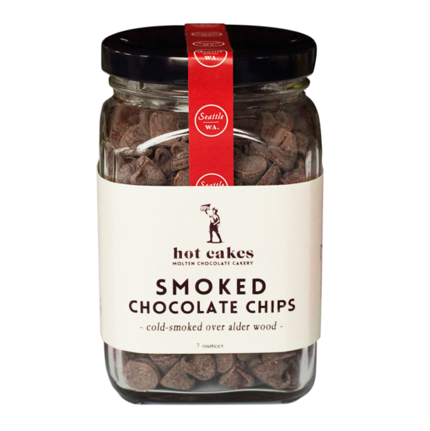 Gourmet stocking stuffers: Smoked Chocolate Chips from Hot Cakes, because, whoa, cool! | Cool Mom Eats holiday gift guide 2017