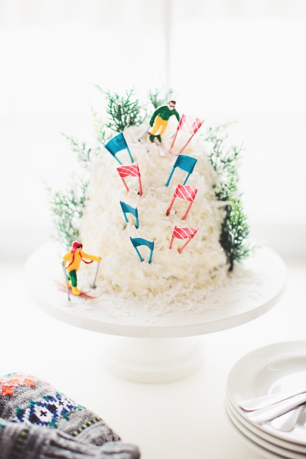 A mountain cake to celebrate the Winter Olympics | You Are My Favorite