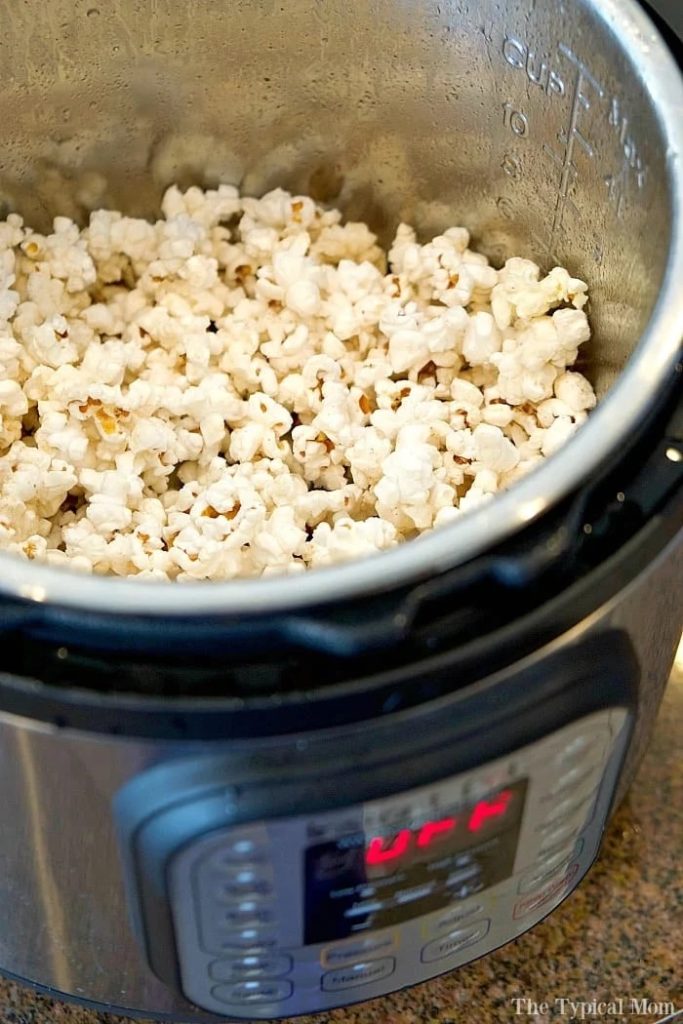 Instant Pot Popcorn from The Typical Mom