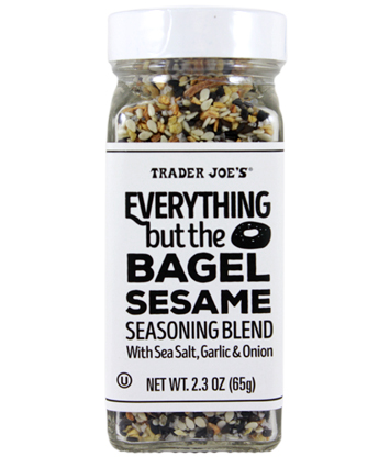 Our 15 favorite healthy Trader Joe's products to help make healthy eating easier: Everything But the Bagel Seasoning | Cool Mom Eats
