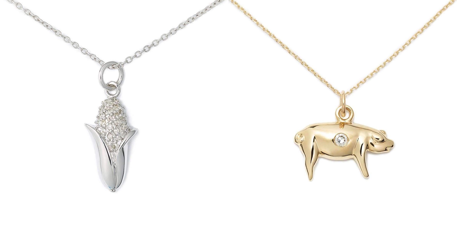 Delicacies Jewelry pendants: fab jewelry for the food lover in your life | Cool Mom Eats