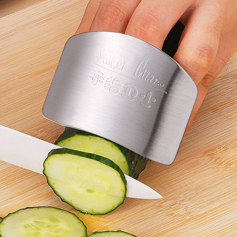 Fun kitchen gadgets at Amazon Prime for under $20 that we're totally here for: Stainless steel finger guard | Cool Mom Eats
