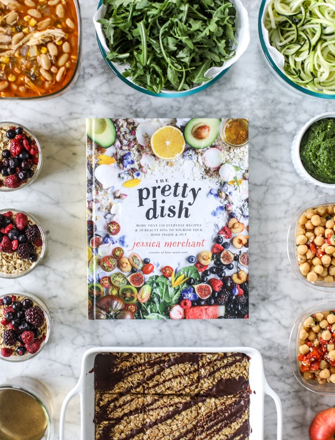 A week of meal prep for 5 great recipes in the new book, The Pretty Dish. | Jessica Merchant How Sweet Eats