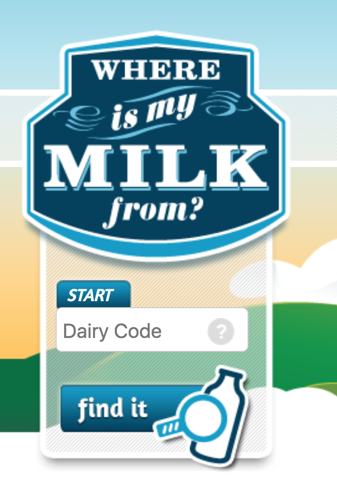 Where is my Milk From: The website that helps you track down the milk from your local supermarket 
