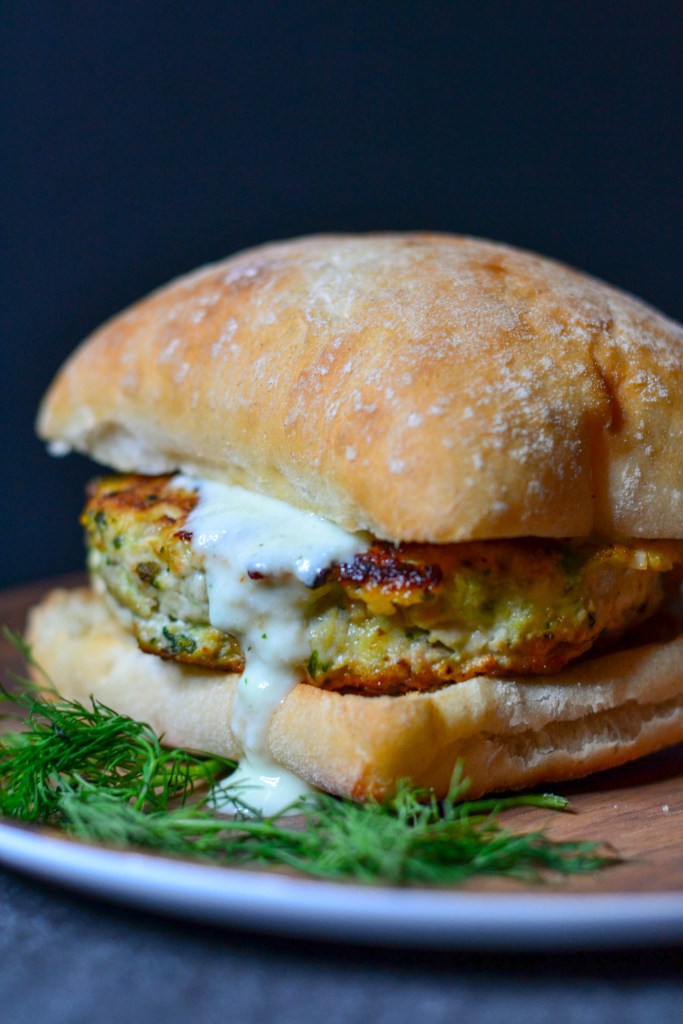 Cool Mom Eats weekly meal plan: Mediterranean Chicken Burger at Cooks With Soul