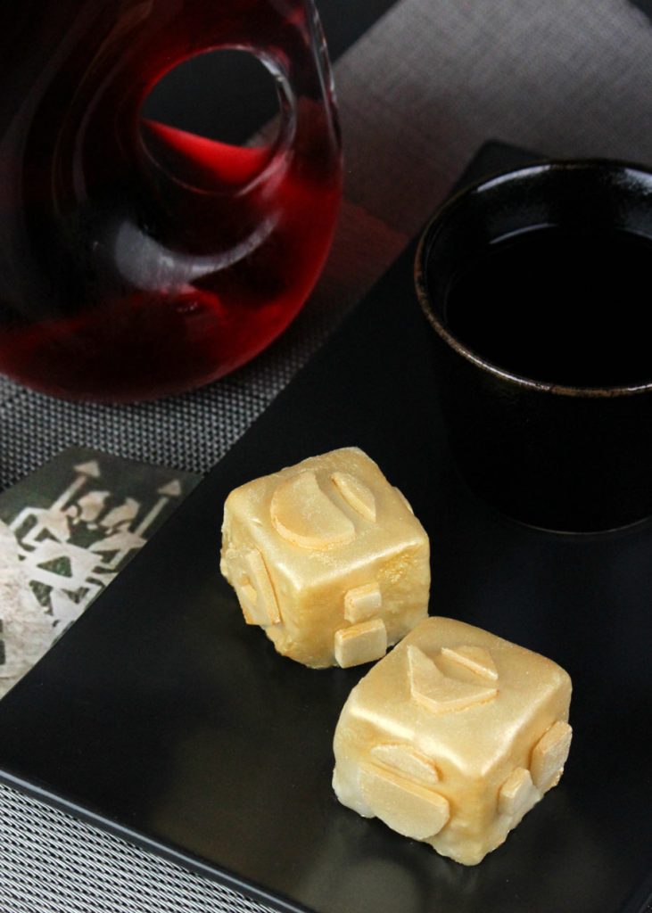 Recipe for Han Solo's Chance Cubes from Jenn Fujikawa for the Star Wars website