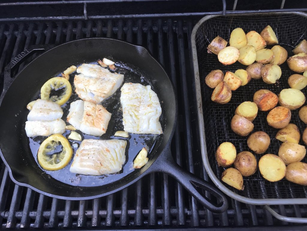 Best grilling hacks for summer: Use that cast iron! | ©Jane Sweeney Cool Mom Eats