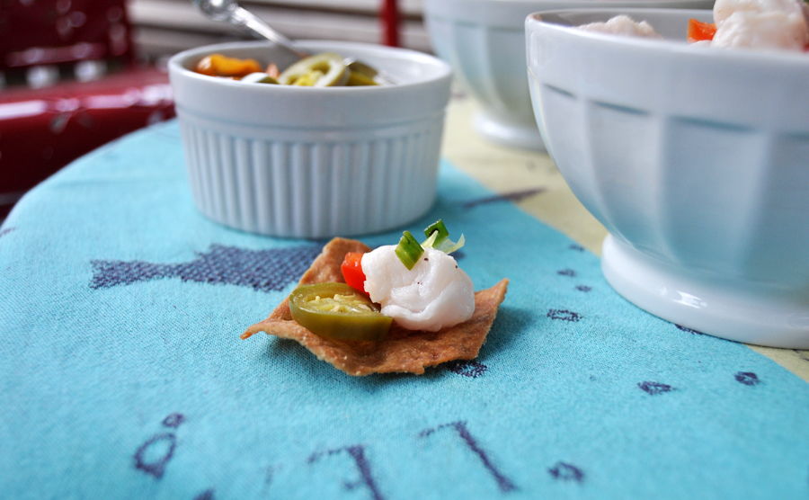 How to make kid-friendly ceviche (tip: Serving on a chip always helps!) | Cool Mom Eats