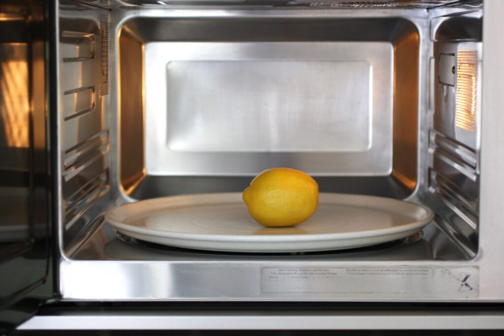 Tricks for how to squeeze the most juice from a lemon: Microwave | © Jane Sweeney Cool Mom Eats