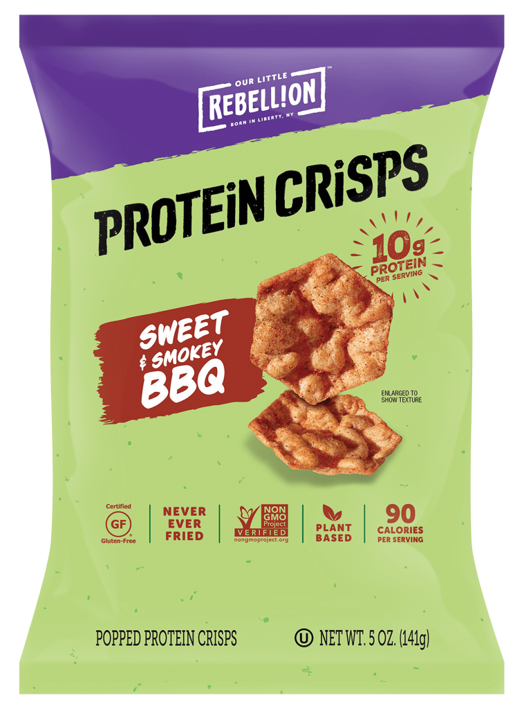 For healthier lunch box treats, swap out regular chips for Protein Crisps by Pop Corners, offer lots of soy-based protein in great flavors