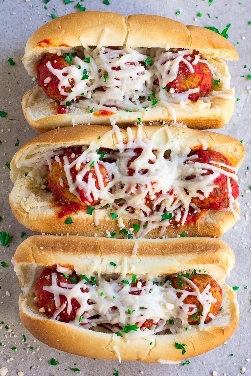 Weekly meal plan: Vegan Meatball Subs at Nora Cooks