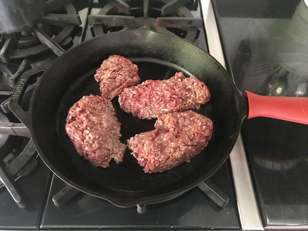 How to brown ground beef perfectly: Resist the urge to stir it early! | ©Jane Sweeney Cool Mom Eats