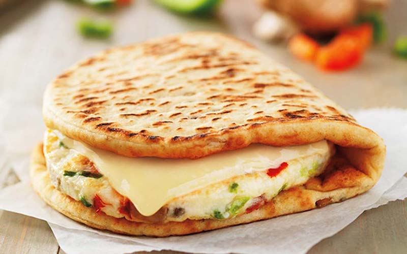 Meatless meals at America's top 10 fast food restaurants: Egg White Sandwich at Dunkin' Donuts