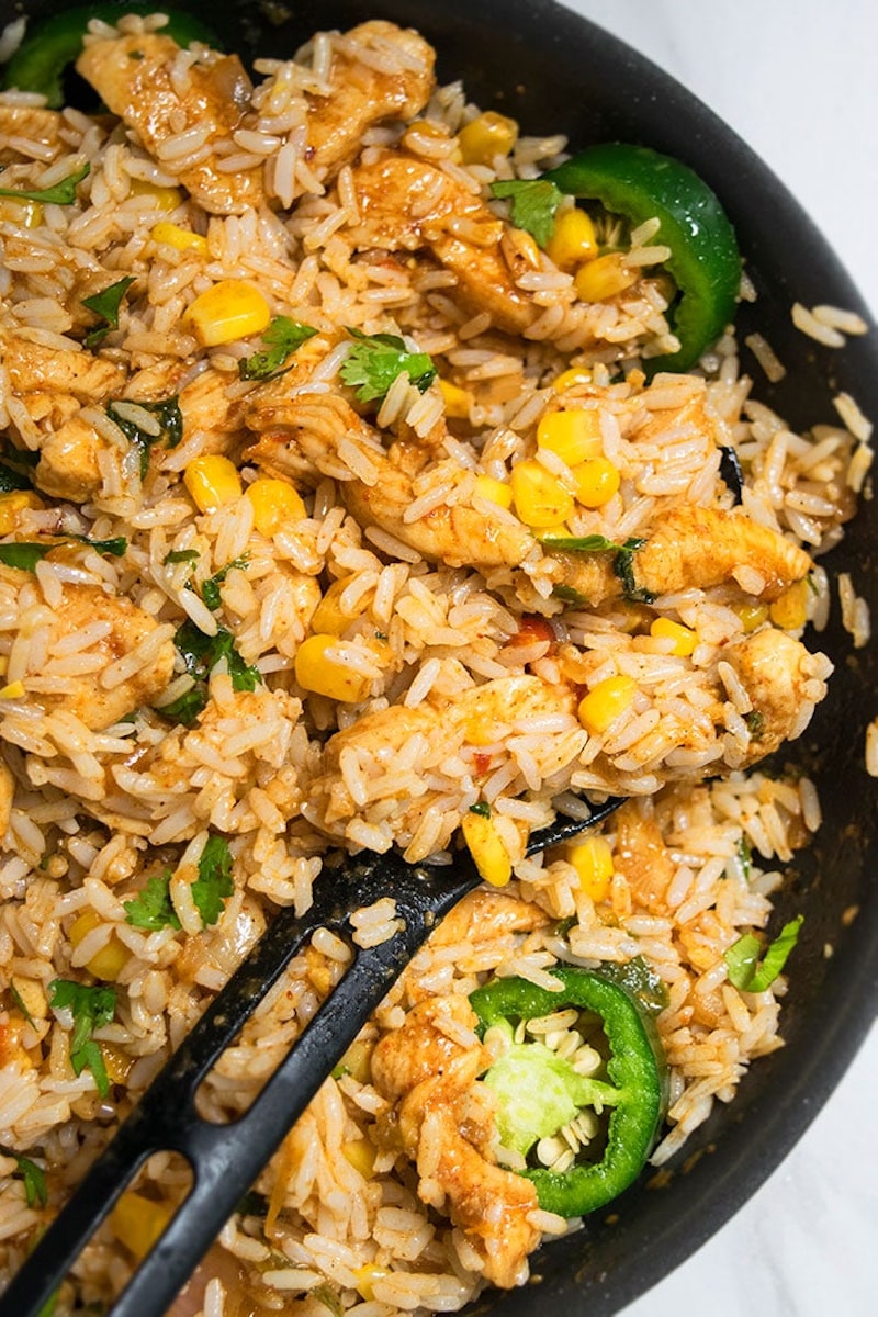 Weekly meal plan: One-pot chicken and rice dinner at One Pot Recipes