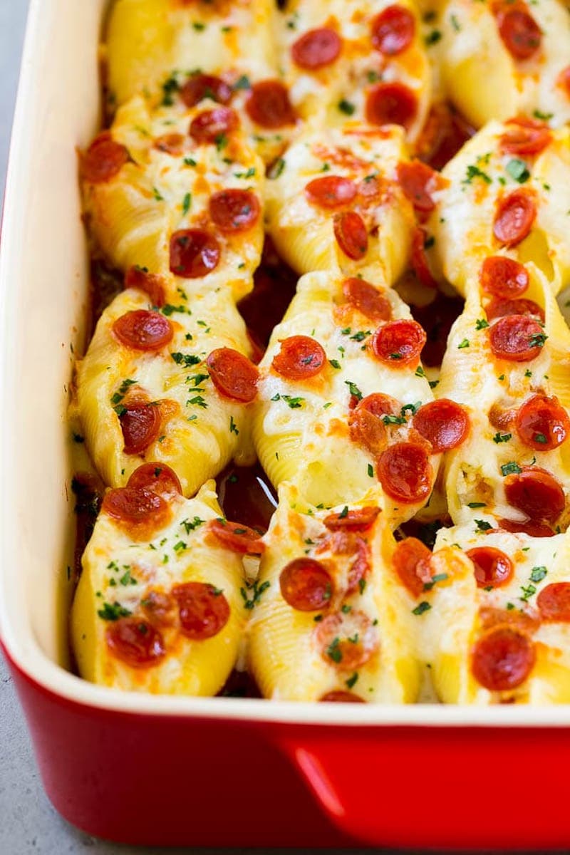 Weekly meal plan: Pizza-stuffed pasta shells at Dinner at the Zoo