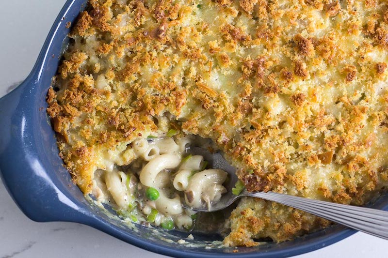 Weekly meal plan: Tuna Noodle Casserole at FODMAP Everyday