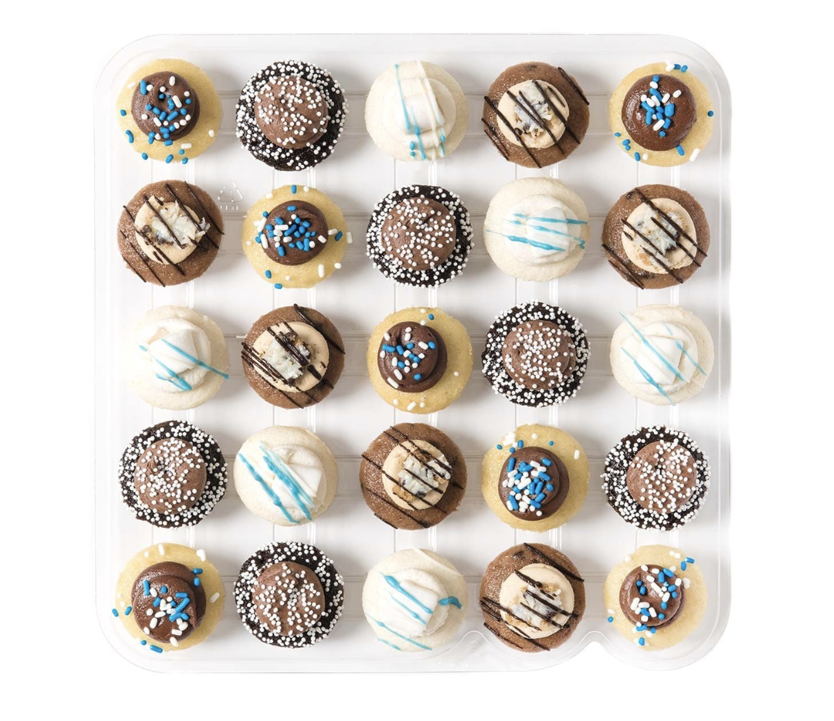 Hanukkah Hostess Food Gifts: Baked By Melissa FEstival of Bites mini cupcakes