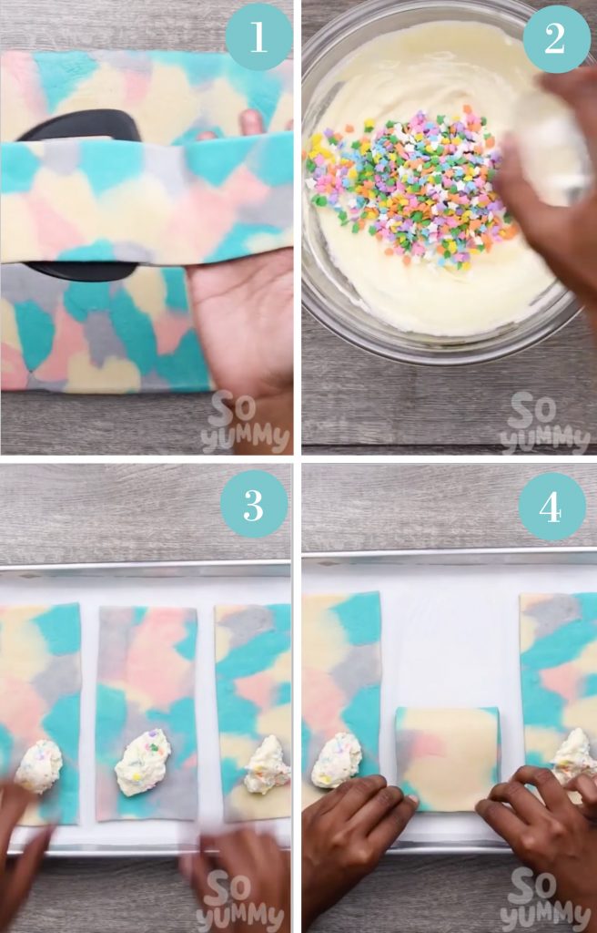 How to make DIY Unicorn Pop Tarts via So Yummy