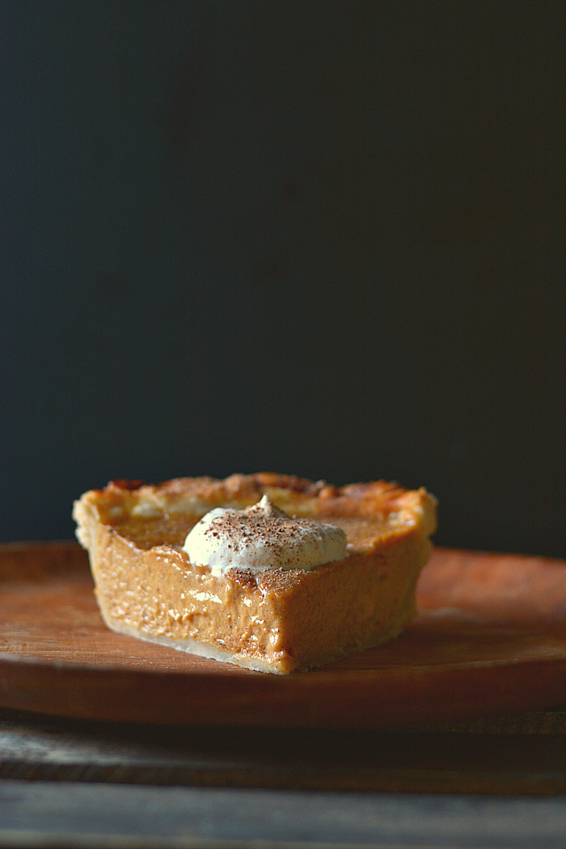Creative pumpkin pie recipes: Eggnog Pumpkin Pie at Baked New England