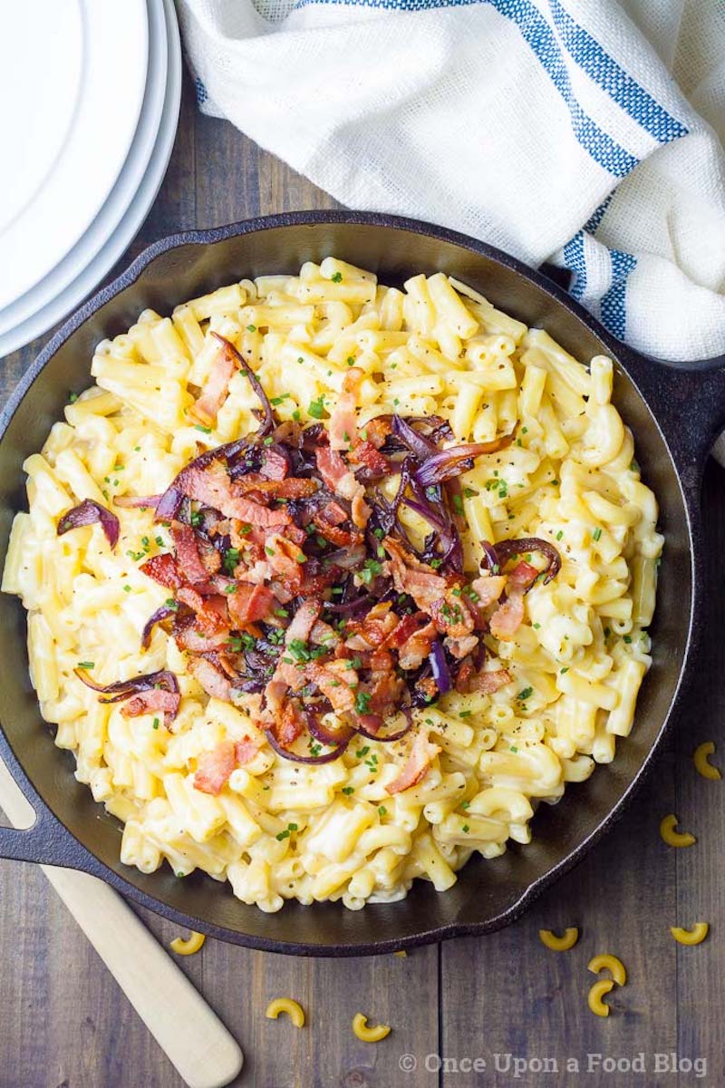 Weekly meal plan: Swiss Alpine Mac & Cheese at Once Upon a Food Blog