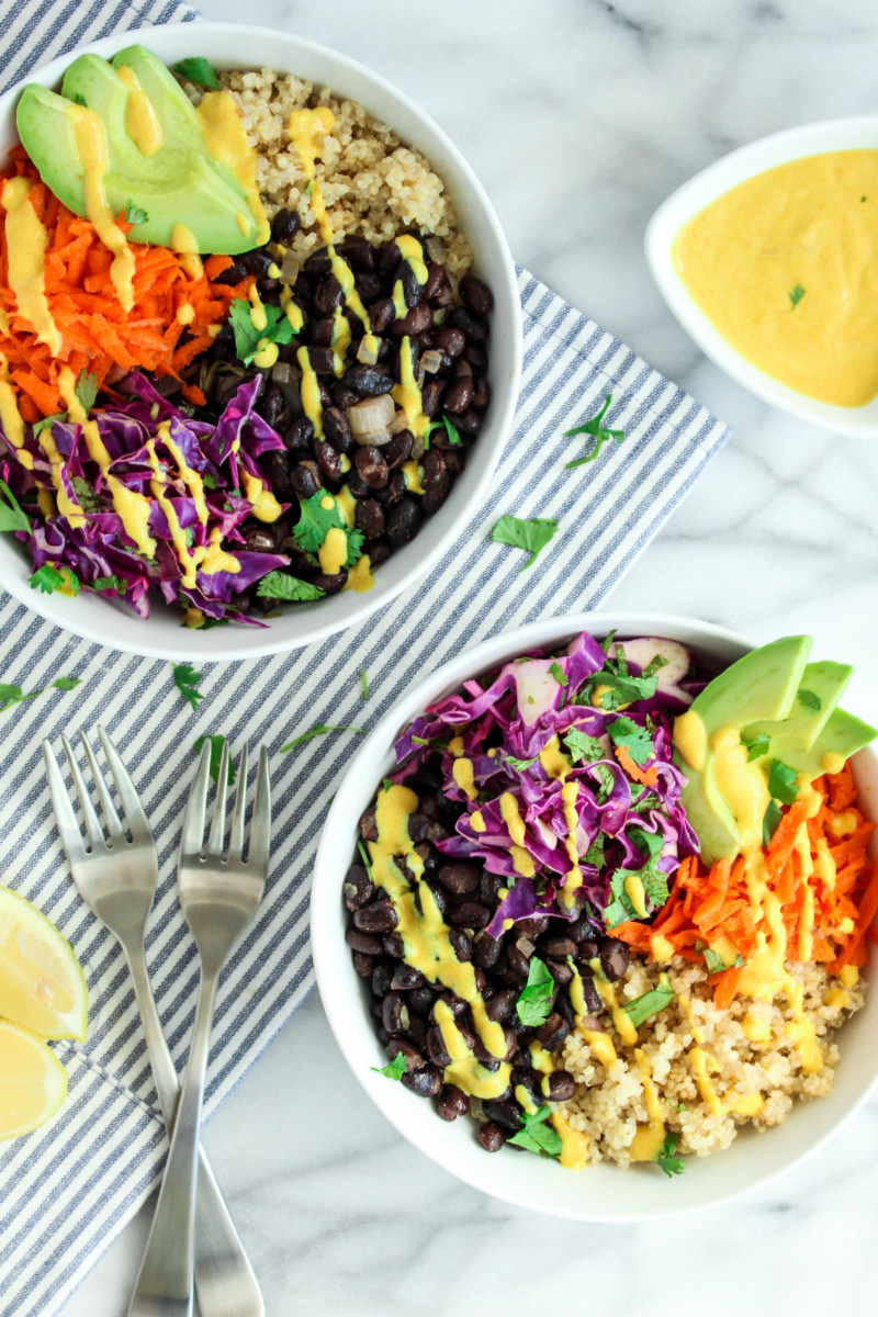 Weekly meal plan: Black Bean Quinoa Bowls at Food by Jonister